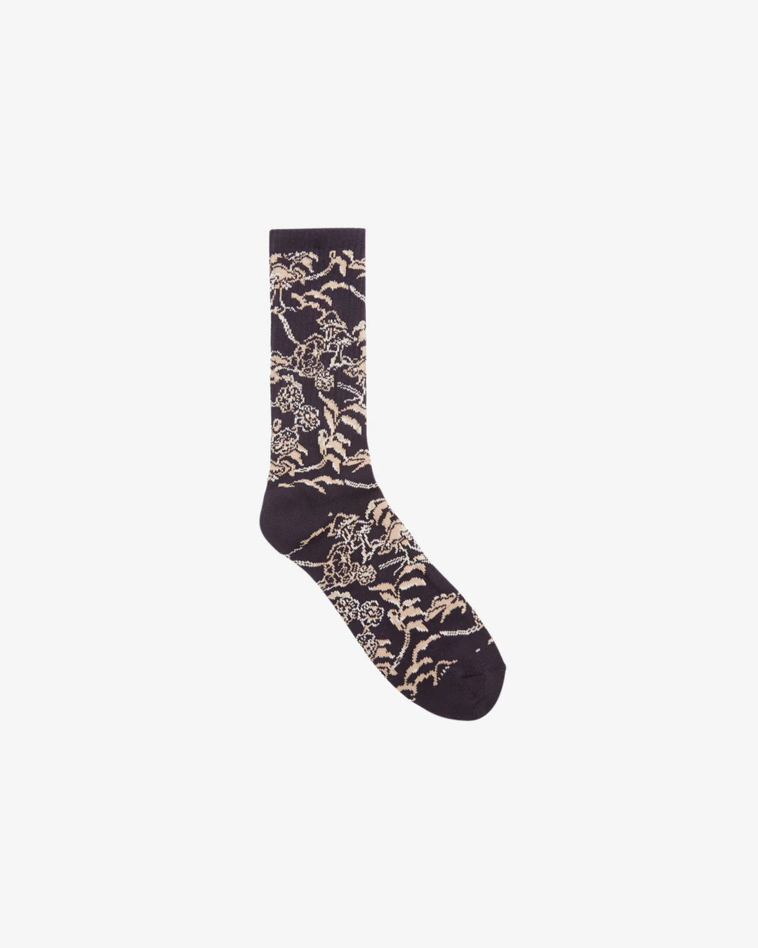 Obey Mushroom Socks | Dark Navy Multi - Visual Media Number 1 of 1