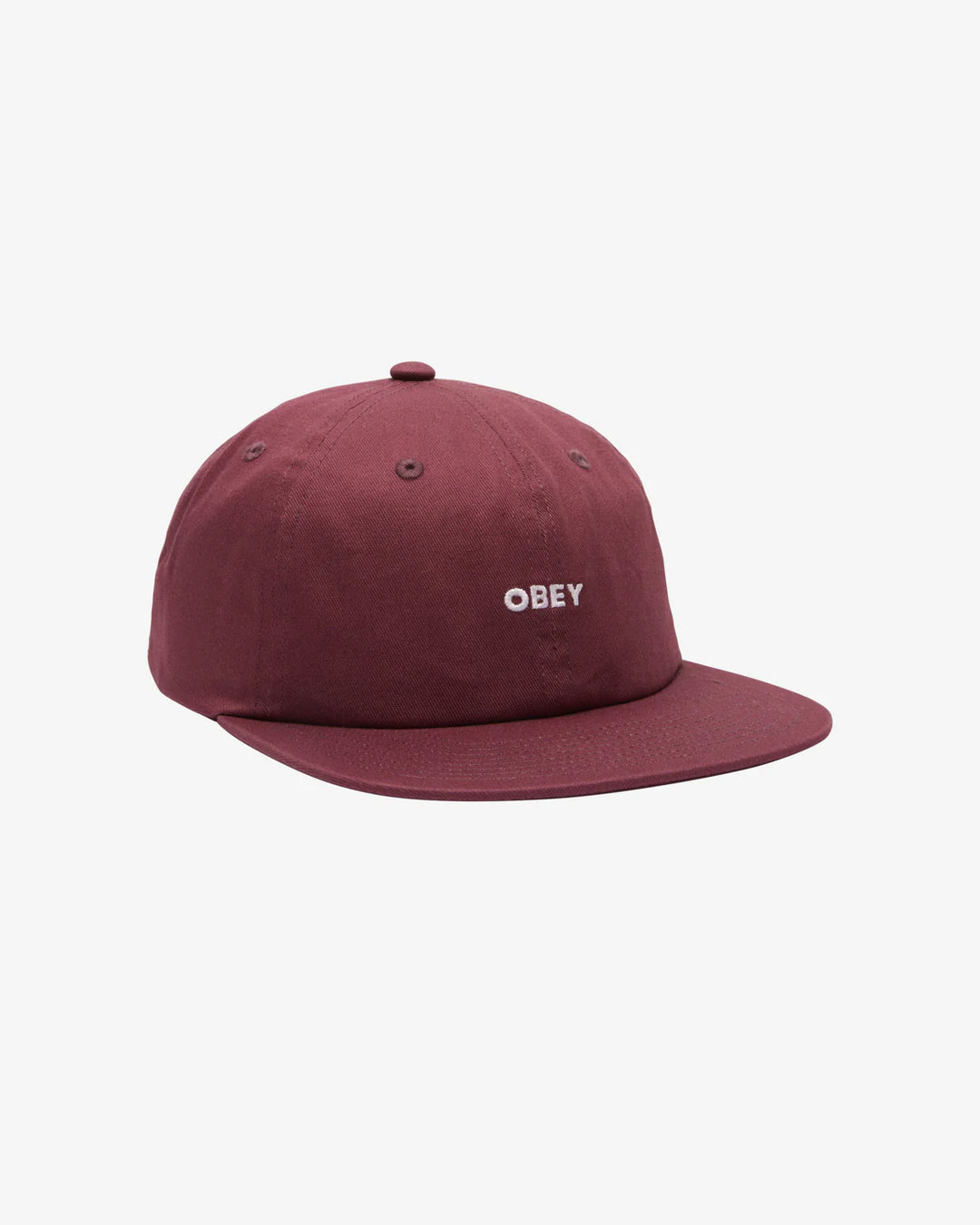 Bold Twill 6 Panel Strapback | Vino - Visual Media Number 1 of 1