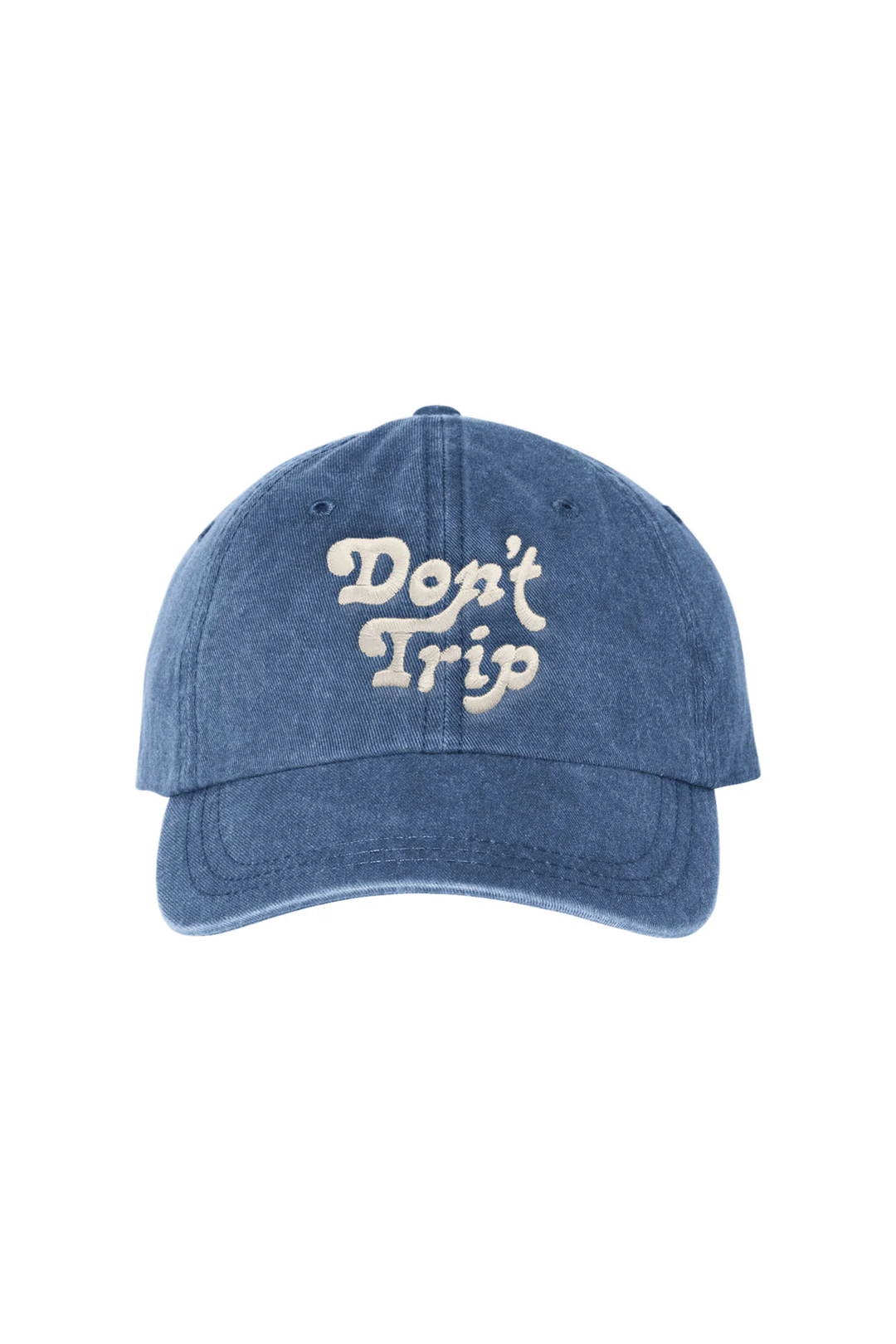 Don't Trip Washed Hat | Blue - Visual Media Number 1 of 1