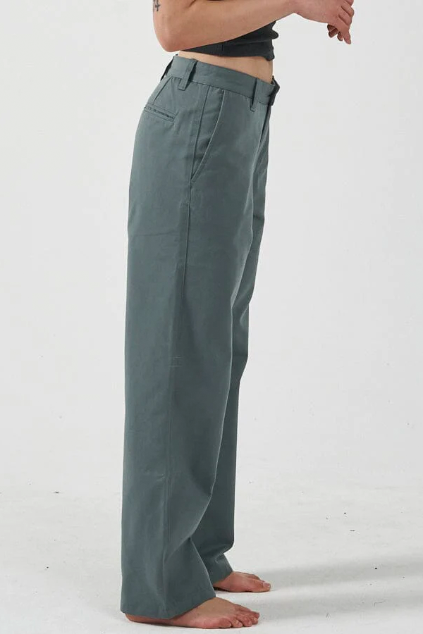 Lax Low Slung Pant | Scrubs Green - Main Image Number 3 of 3