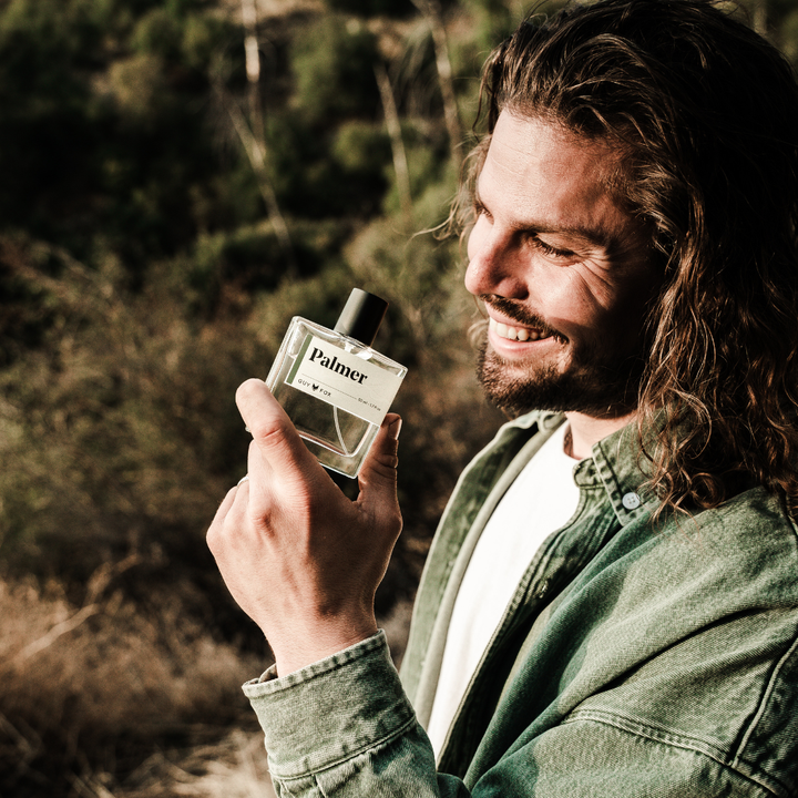 Palmer Mens Cologne | White Pine, Palo Santo, Alpine Air - Thumbnail Image Number 7 of 13
