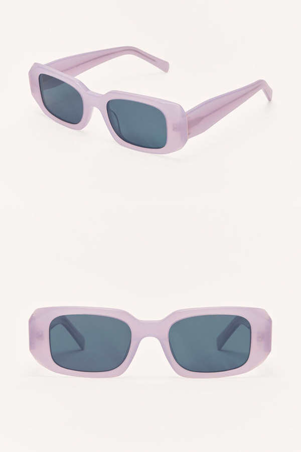 Off Duty Sunglasses | Lavender - Grey Polarized - Thumbnail Image Number 2 of 3
