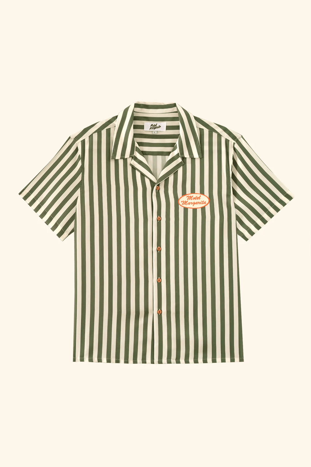 Cabana Button Up | Bone & Forest - Visual Media Number 1 of 2