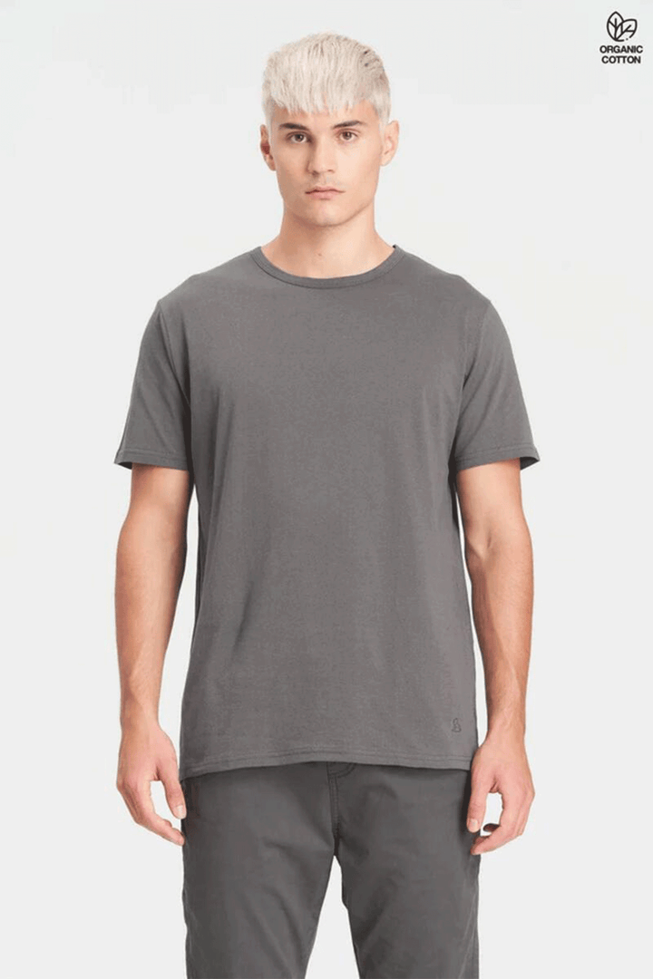 Organic Standard Tee | Stone Grey - Thumbnail Image Number 1 of 2
