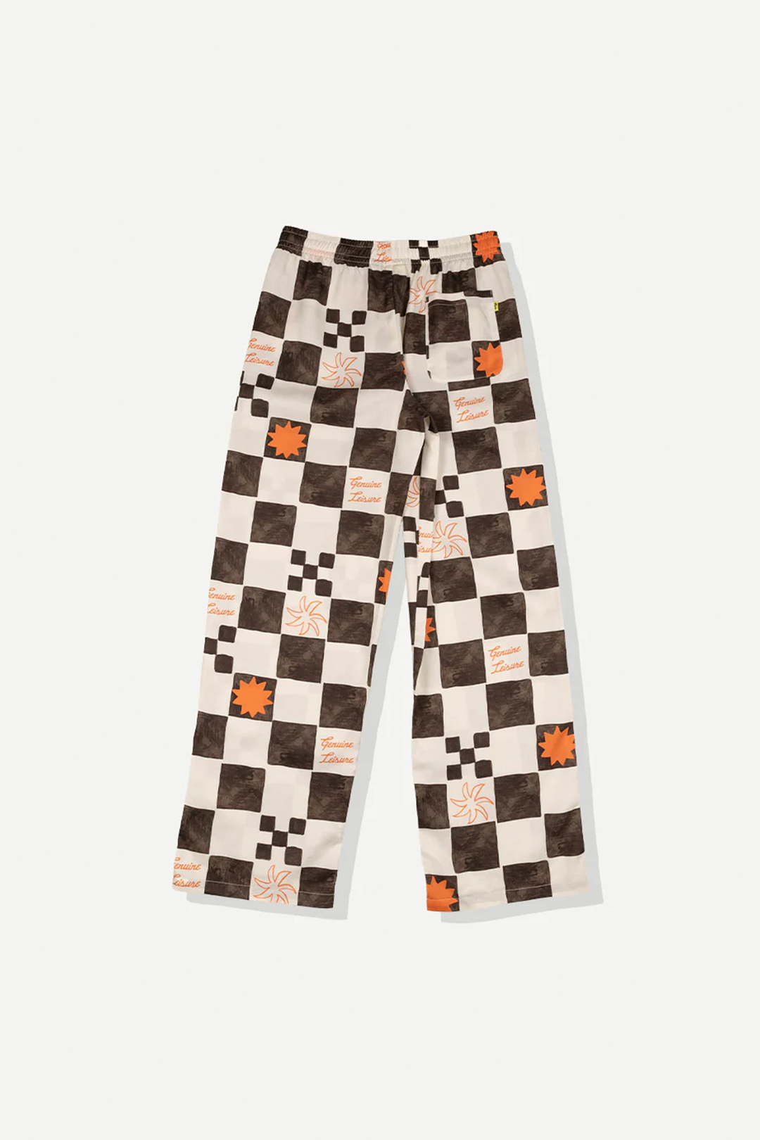 Check Beach Pant | Brown - Visual Media Number 2 of 3