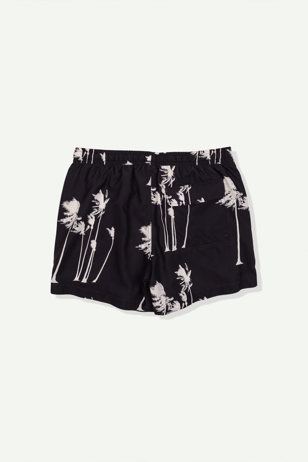 Hurricane Palm Swim Short | Black - Visual Media Number 2 of 2