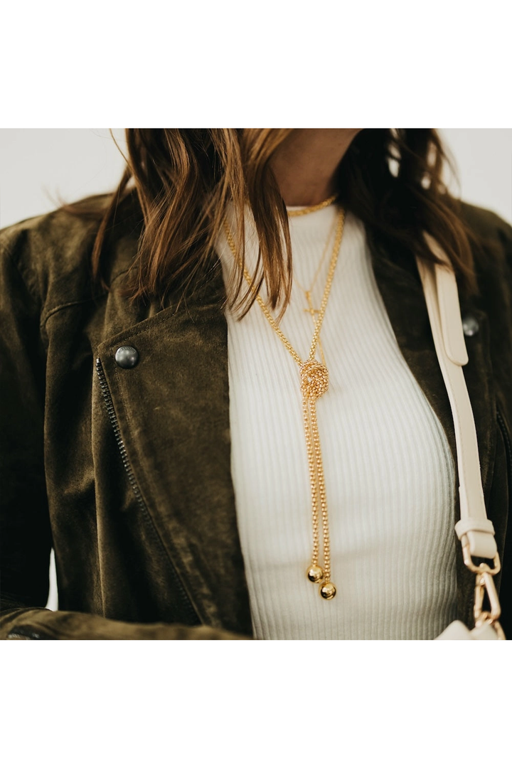 Choker Wrap Chain Necklace - Thumbnail Image Number 1 of 2
