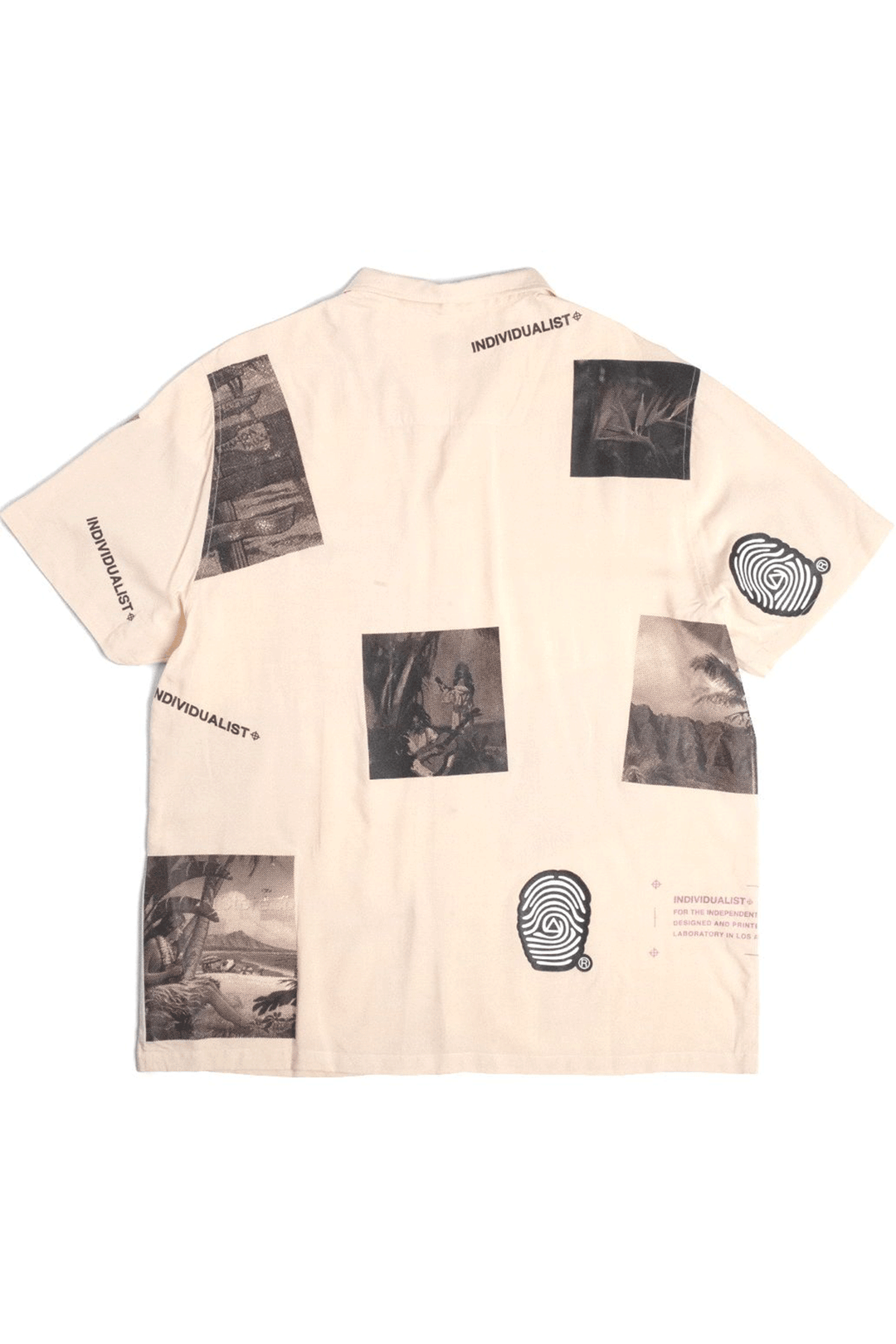Paradise Cotton Button Up | Ivory - Visual Media Number 2 of 2