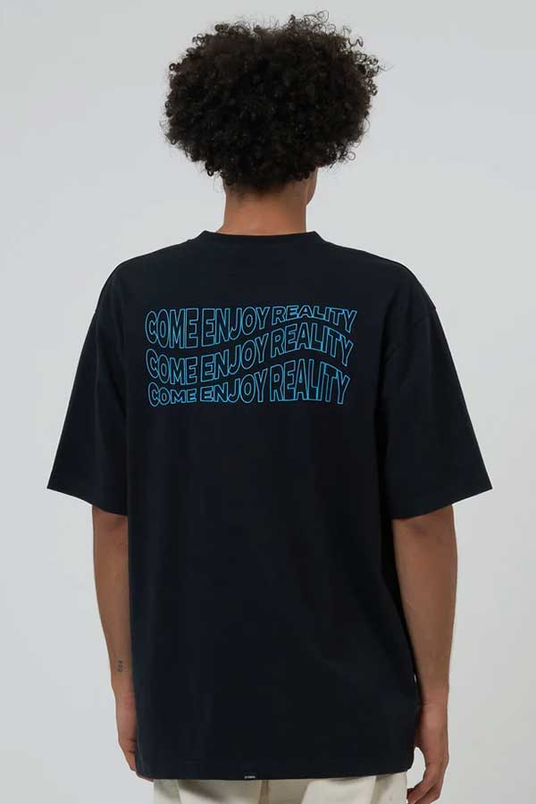 Paradox Reality Oversize Fit Tee | Black - Main Image Number 2 of 2