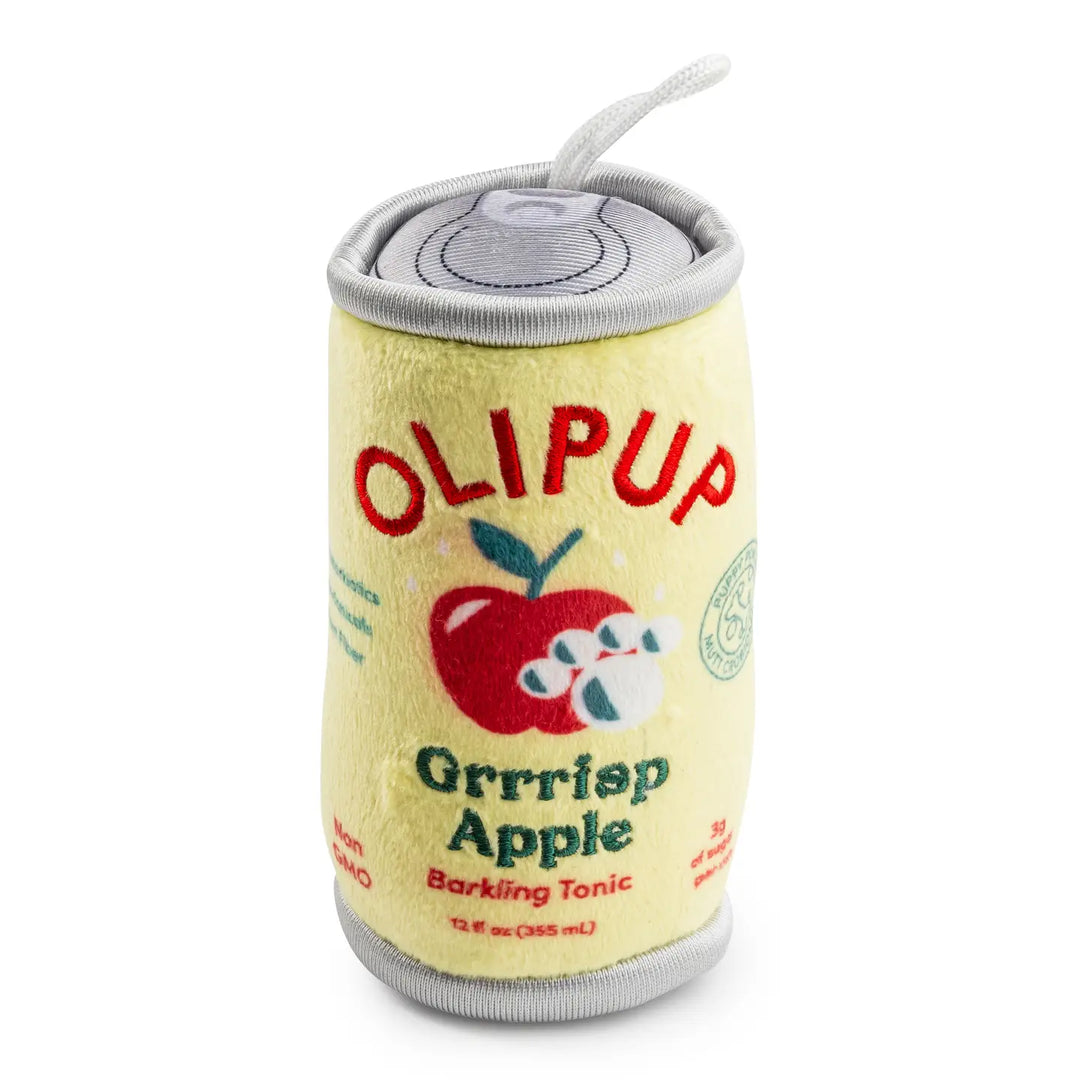 Olipup Grrrisp Apple | Squeaker Dog Toy - Visual Media Number 1 of 1
