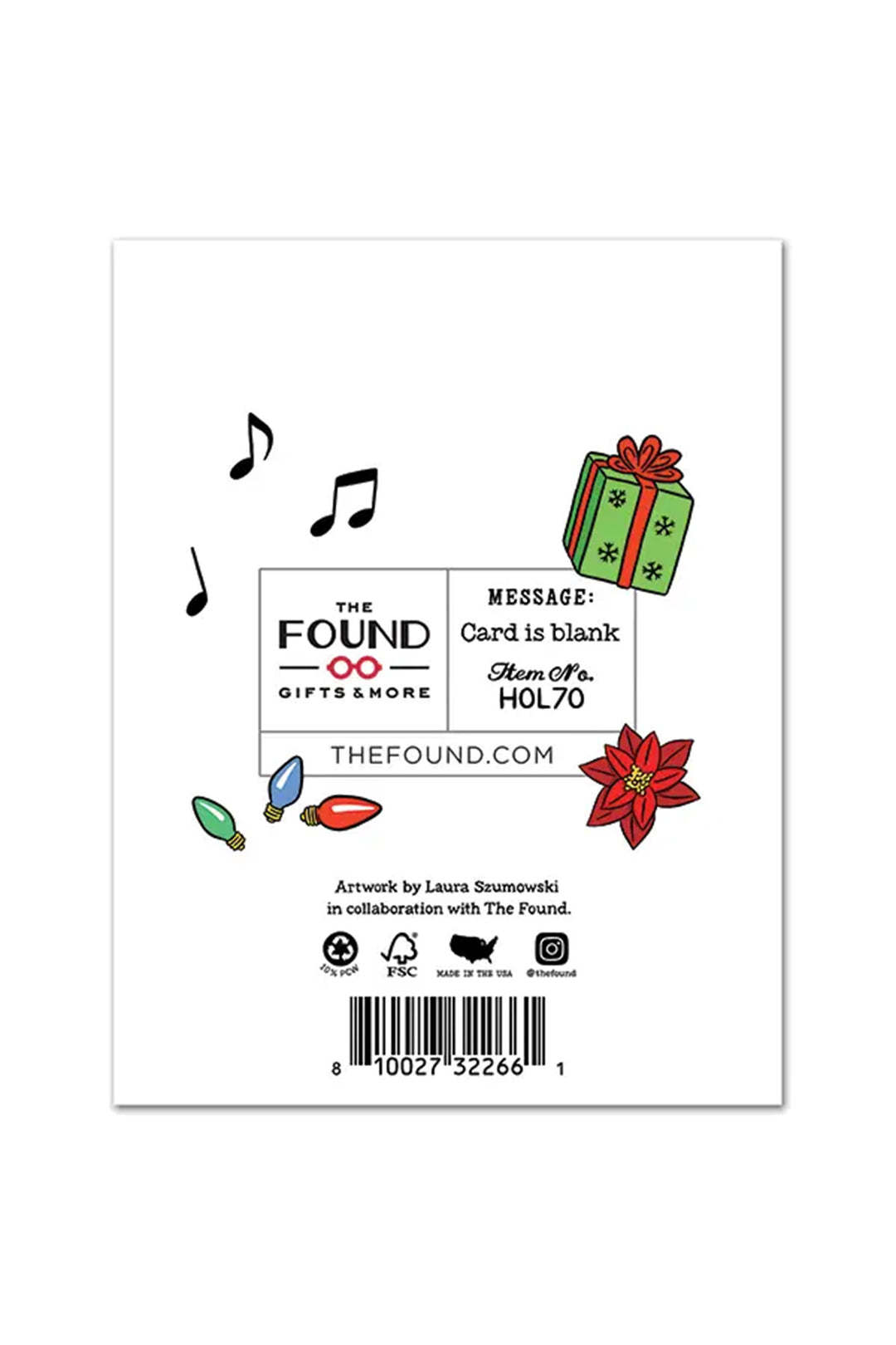 Dolly Merry Christmas Darlin' Card - Visual Media Number 2 of 2