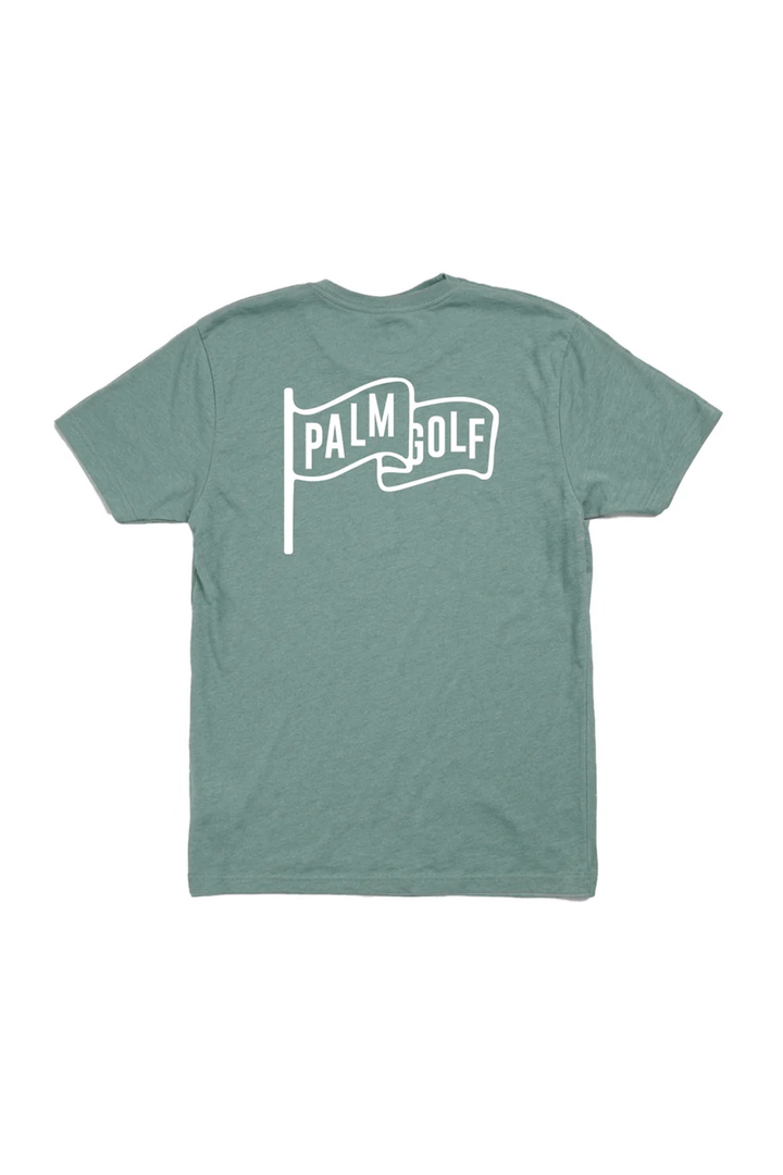 Flagstick T-shirt | Teal - Thumbnail Image Number 1 of 2
