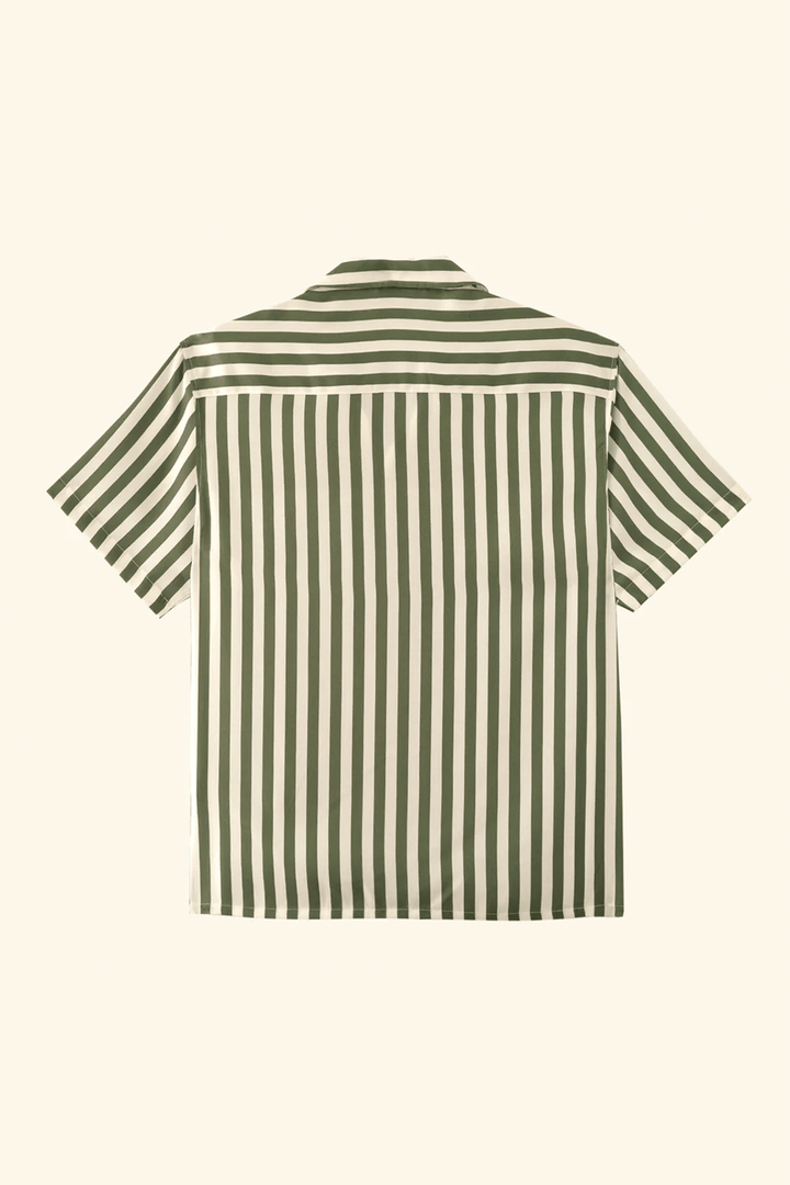 Cabana Button Up | Bone &amp; Forest - Thumbnail Image Number 2 of 2
