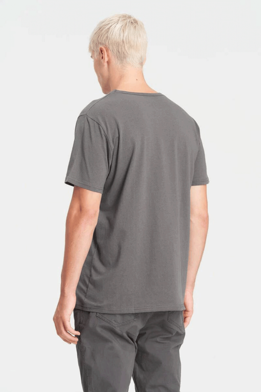 Organic Standard Tee | Stone Grey - Visual Media Number 2 of 2