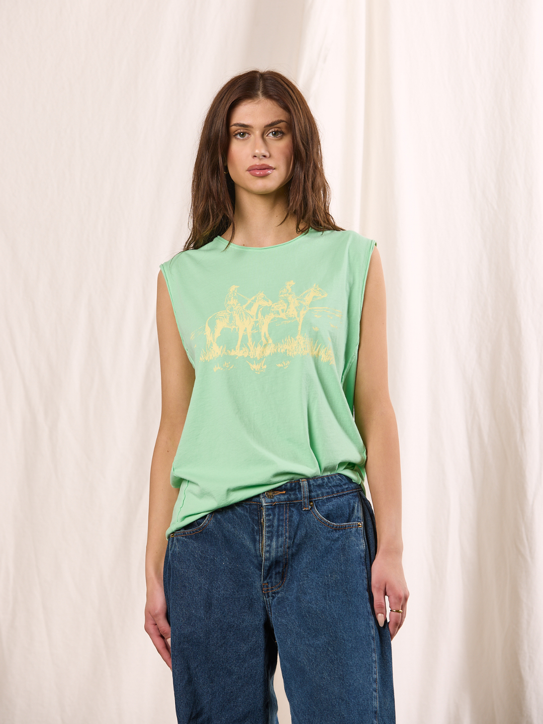 Greener Pastures Tank | Kiwi - Visual Media Number 1 of 1
