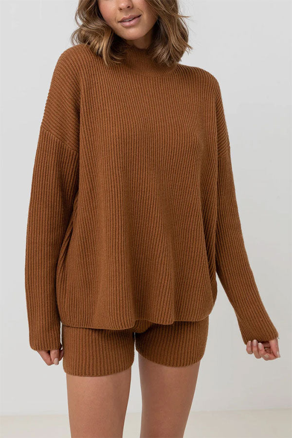 Classic Knit Jumper | Caramel - Thumbnail Image Number 1 of 2
