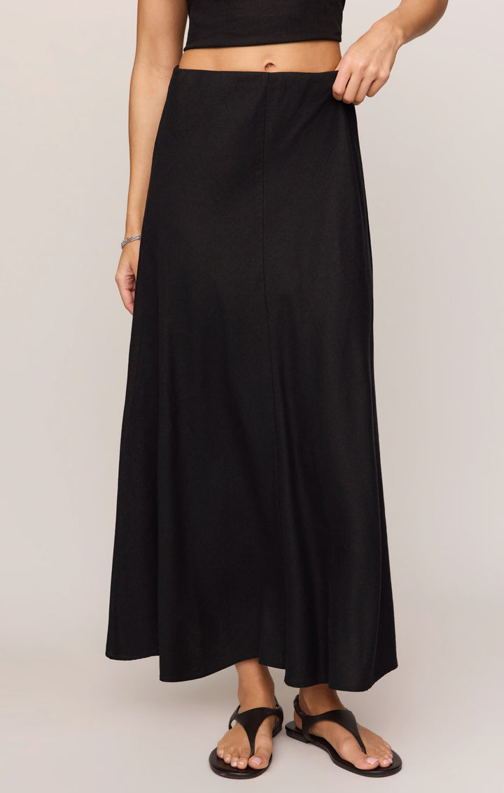 Meryl Skirt | Black - Thumbnail Image Number 2 of 3
