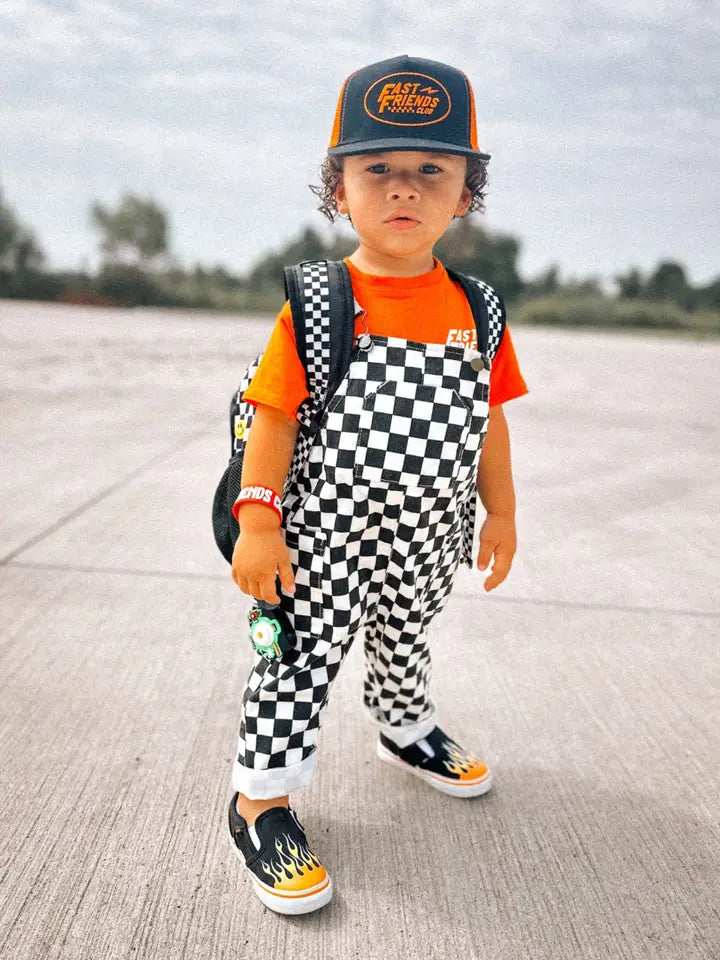 Classic Checker Overalls - Visual Media Number 1 of 2