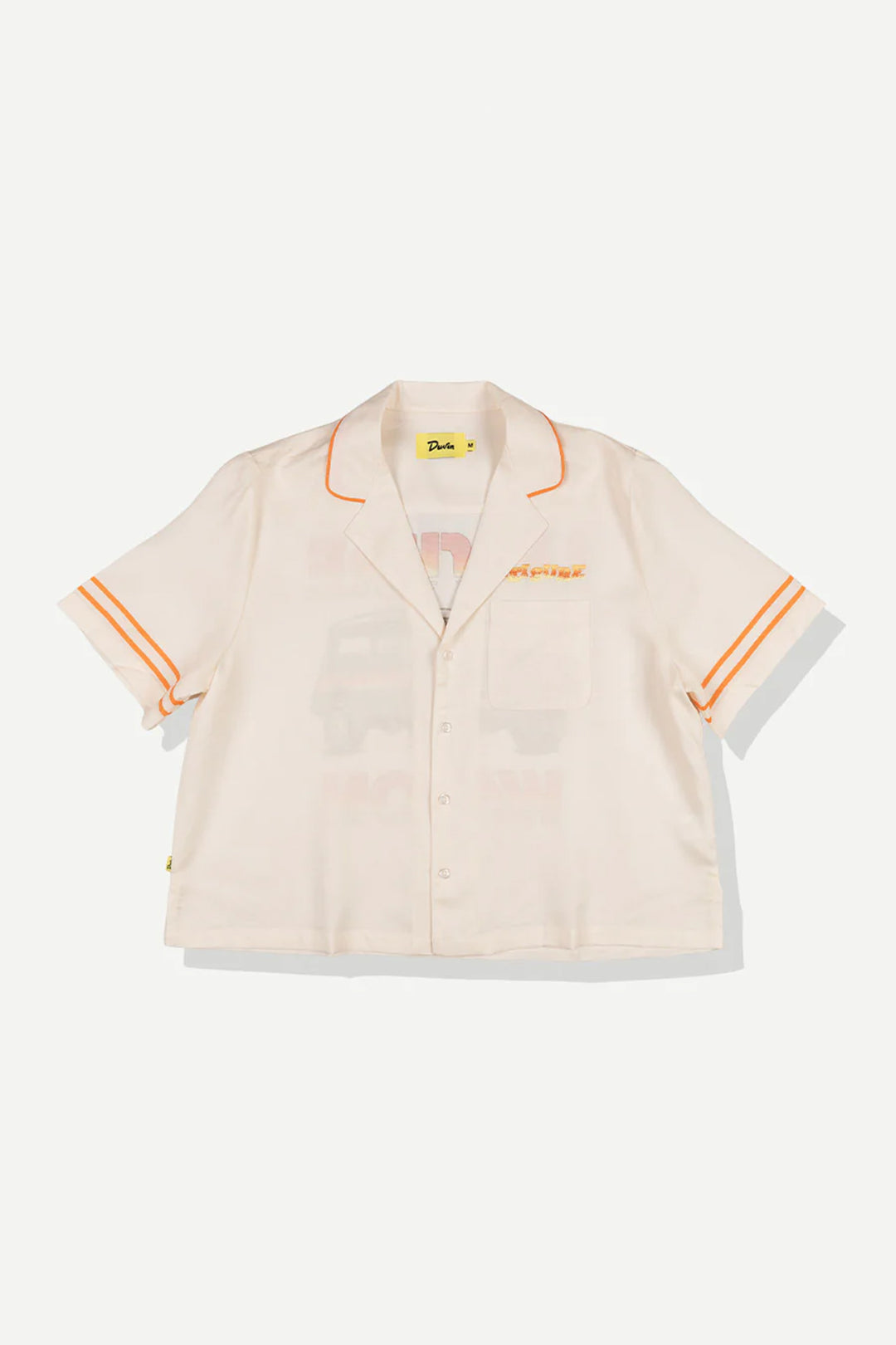 Leisure Wagon Crop Buttonup | Antique - Visual Media Number 3 of 3