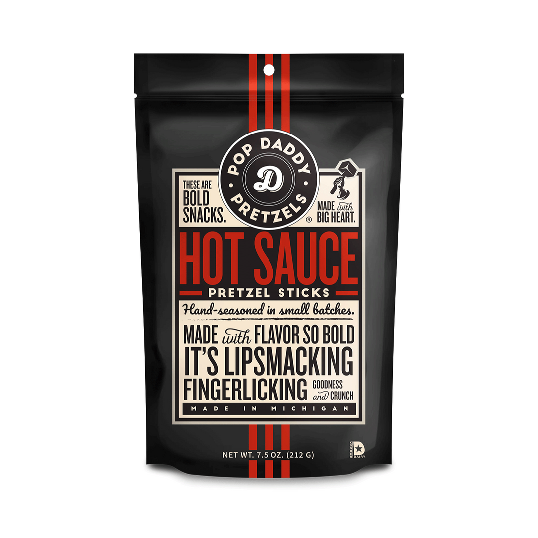 Pop Daddy Hot Sauce Pretzel Sticks - Visual Media Number 1 of 2
