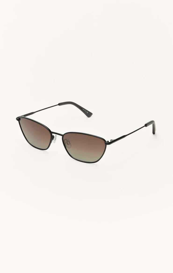Catwalk Sunglasses | Polished Black - Gradient - Main Image Number 1 of 2