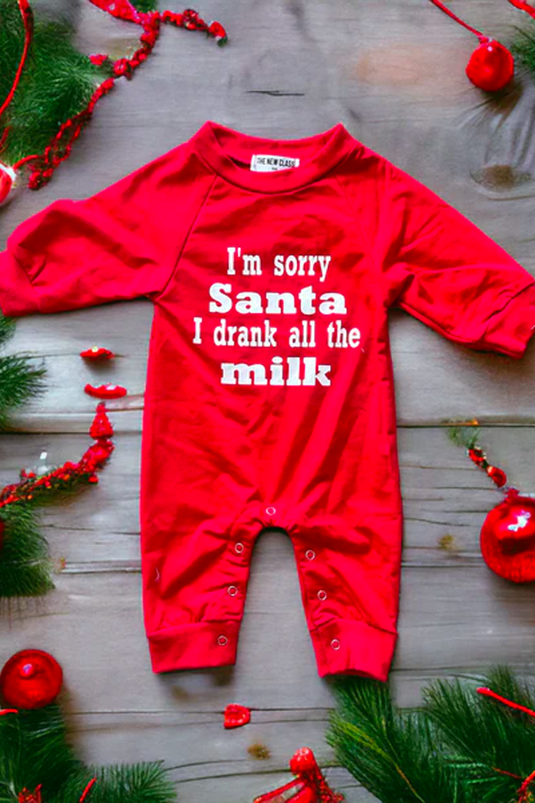 Drank Santa's Milk | Red - Main Image Number 1 of 1