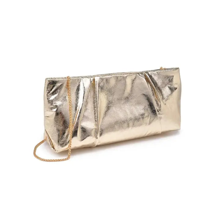 Franny Clutch | Gold - Thumbnail Image Number 1 of 2
