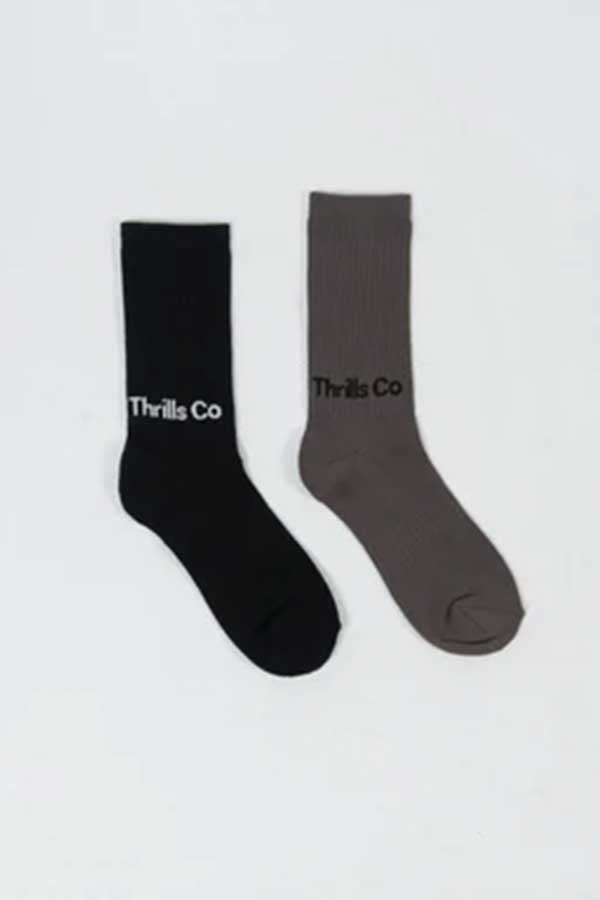Coordinates 2 Pack Socks | Desert / Black - Main Image Number 1 of 1