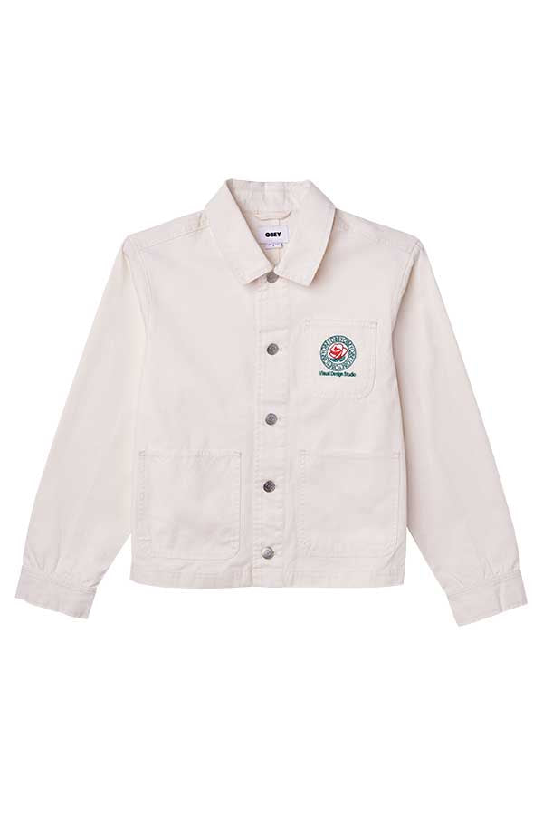 Rose Chore Jacket | Whisper White - Main Image Number 1 of 2