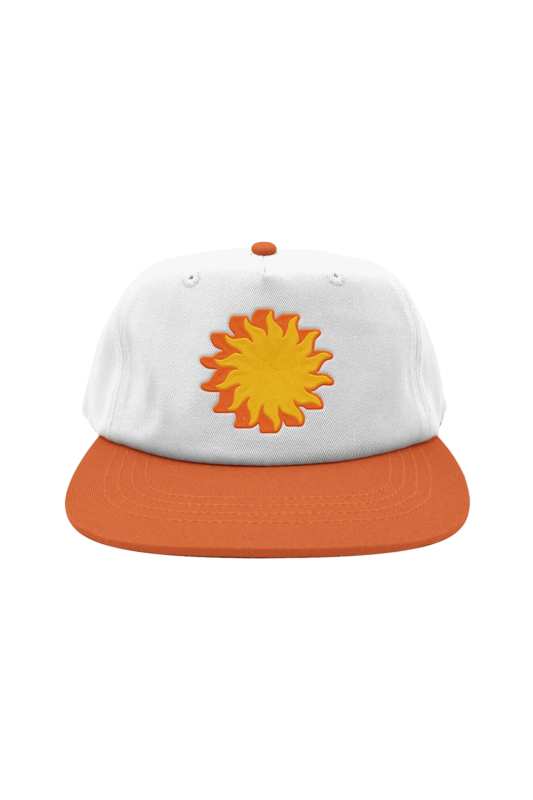 Sun Shadow Two Tone Short Brim Snapback Hat - Visual Media Number 1 of 1