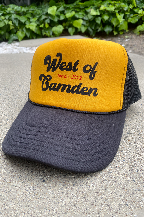 West of Camden Since12 Hat | Black/Gold - Main Image Number 1 of 1