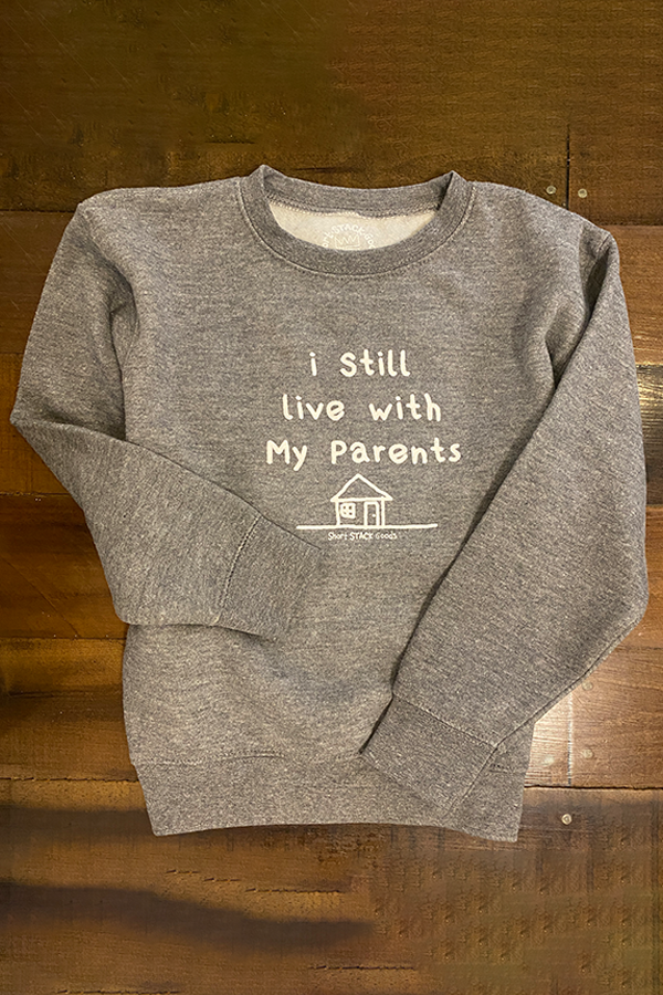 I Still Live Sweatshirt | Heather Grey