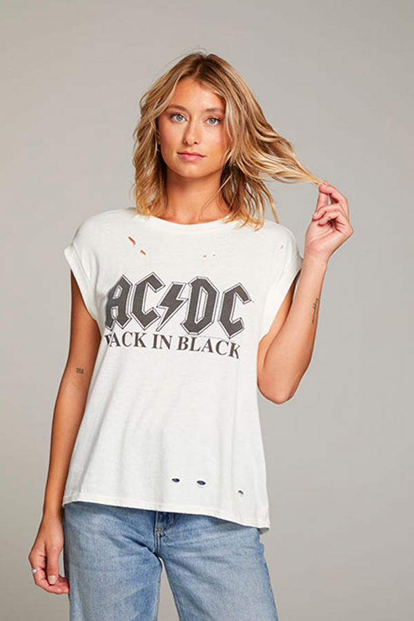 ACDC Back In Black | Bright White - Main Image Number 1 of 1