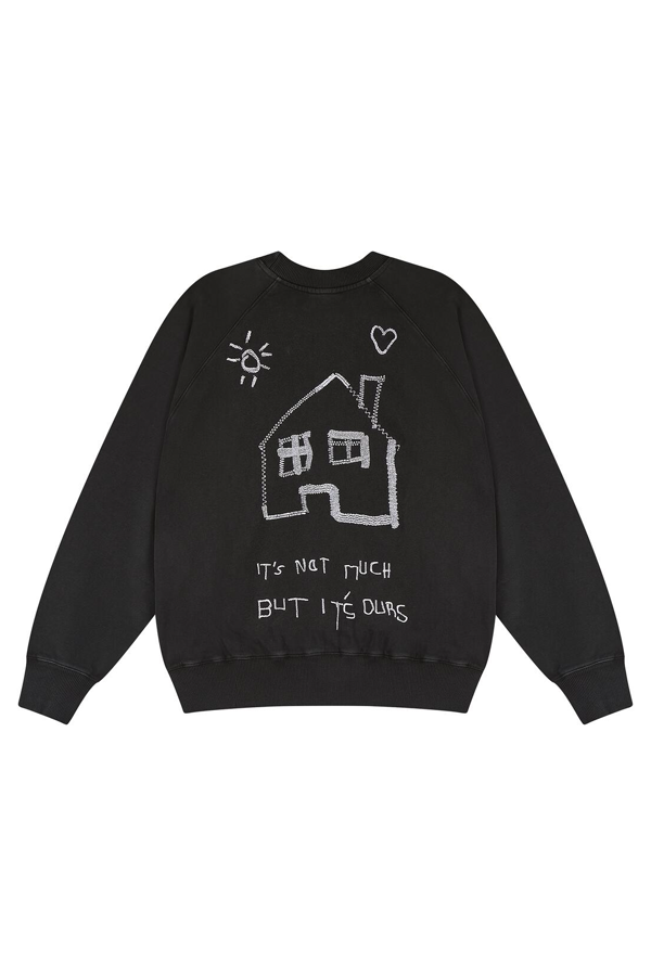 Home Sweatshirt | Onyx Black - Thumbnail Image Number 1 of 2
