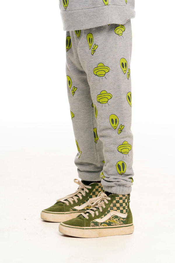 Silly Alien Pants | Heather Grey - Main Image Number 4 of 5