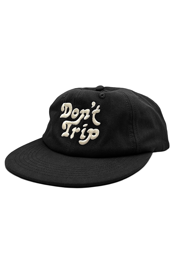 Don't Trip Unstructured Hat | Black - Main Image Number 1 of 1