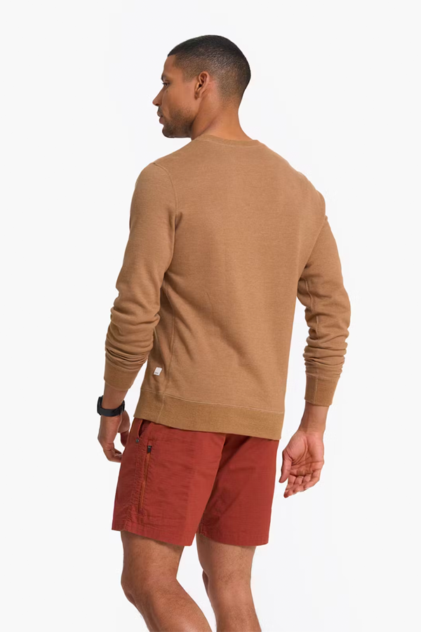 Jeffreys Pullover | Camel Heather - Thumbnail Image Number 3 of 3
