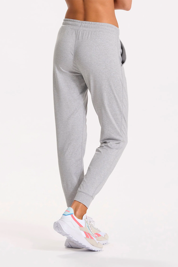 Performance Jogger Long | Pale Grey Heather