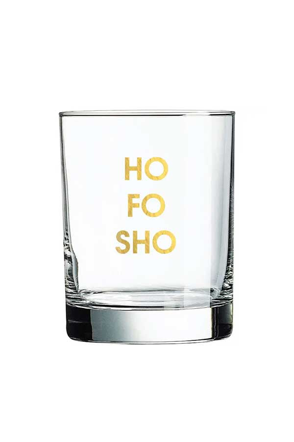 Ho Fo Sho Holiday Rocks Glass - Main Image Number 1 of 1