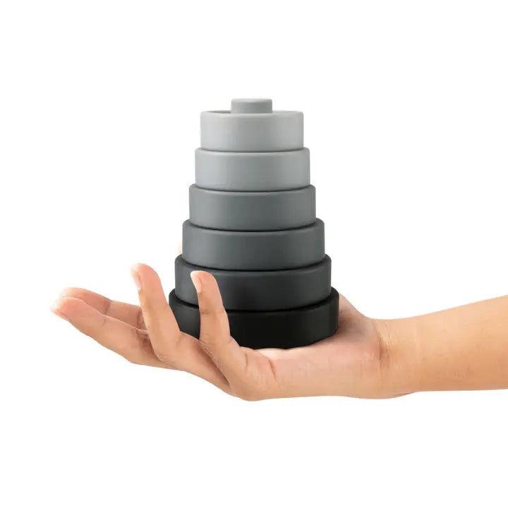 Weight Plate Stacking Toy and Teether - Visual Media Number 2 of 2