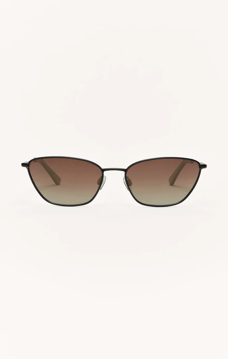 Catwalk Sunglasses | Polished Black - Gradient - Main Image Number 2 of 2