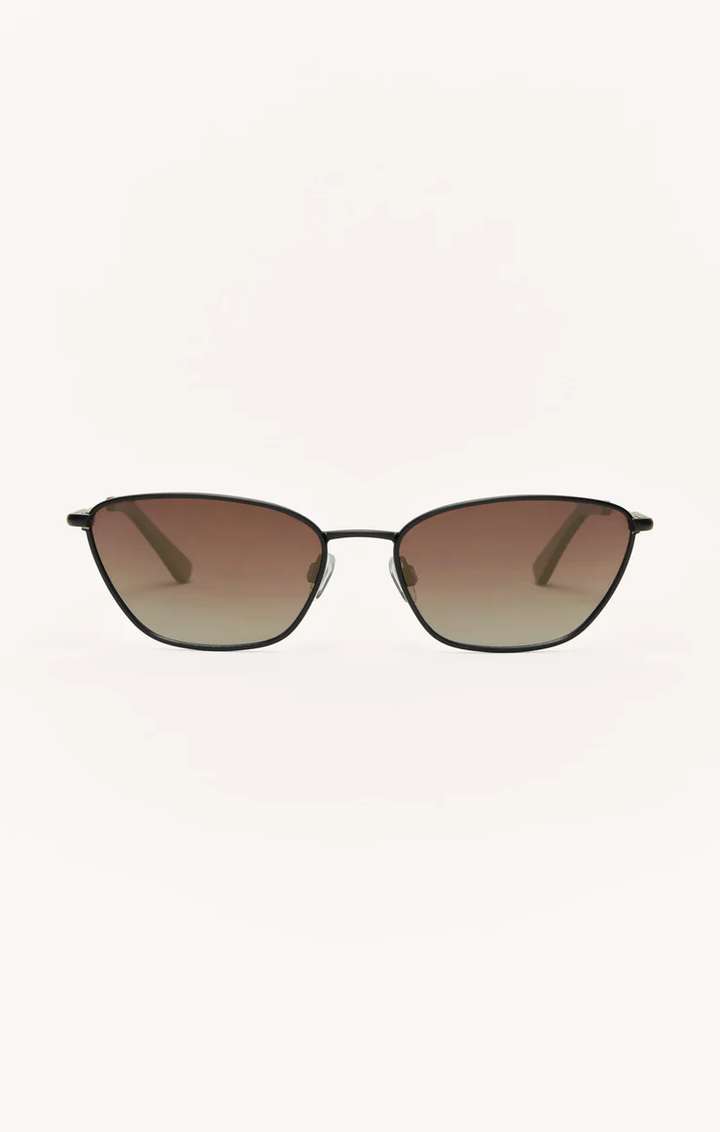 Catwalk Sunglasses | Polished Black - Gradient - Thumbnail Image Number 2 of 2
