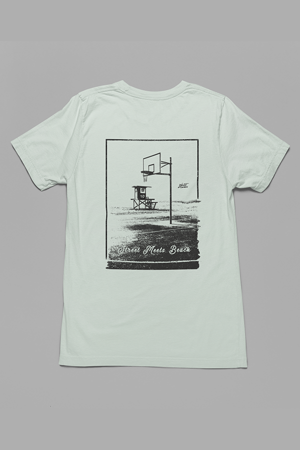 Street Meets Beach Tee | Seafoam - Main Image Number 1 of 2