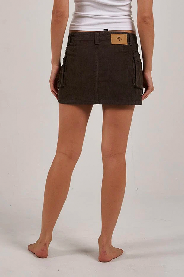 Lottie Cord Cargo Skirt | Tarmac - Main Image Number 2 of 3