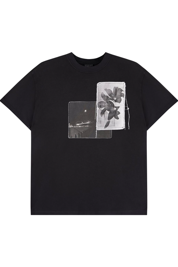 Exposure Applique T-Shirt | Onyx Black - Main Image Number 1 of 2