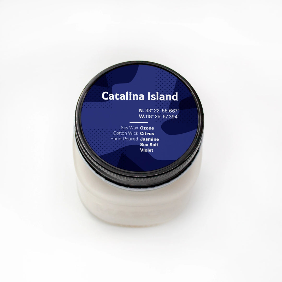 Catalina Island Soy Candle - Visual Media Number 1 of 1