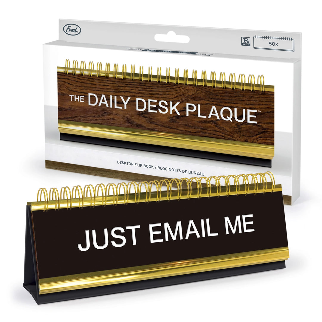Daily Desk Plaque - Desktop Flip Book - Visual Media Number 1 of 1
