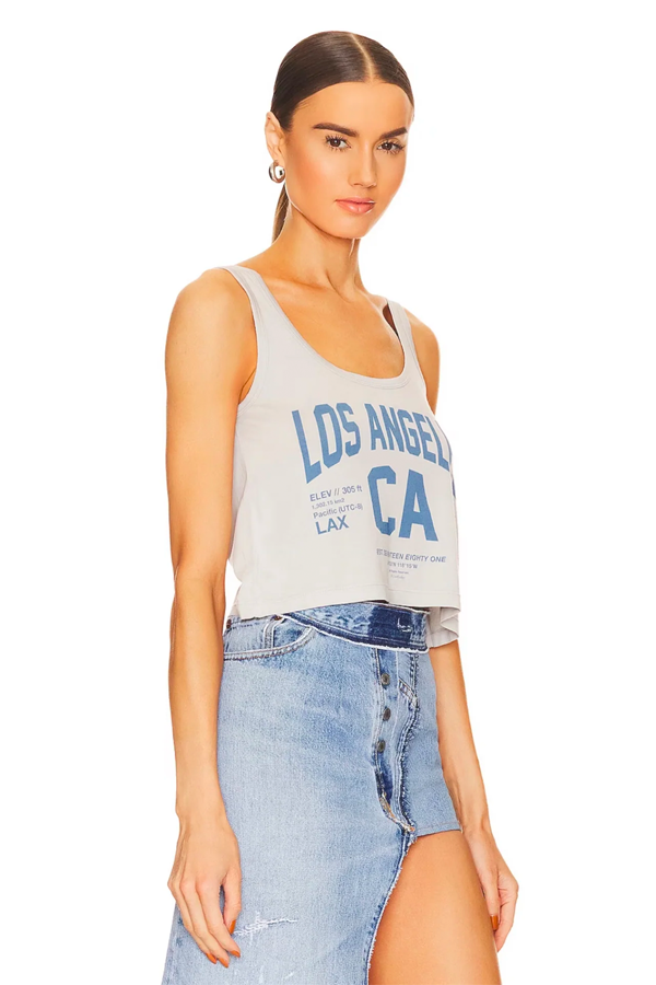 Welcome To Los Angeles Boxy Tank | Stardust