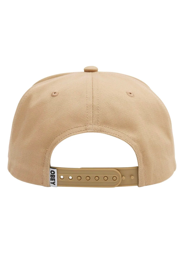 Obey Transport 5 Panel Snap | Khaki - Main Image Number 3 of 3