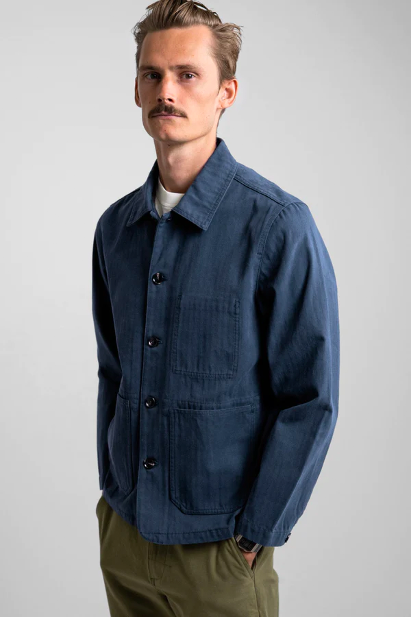 Classic Chore Coat | Worn Navy - Thumbnail Image Number 5 of 5
